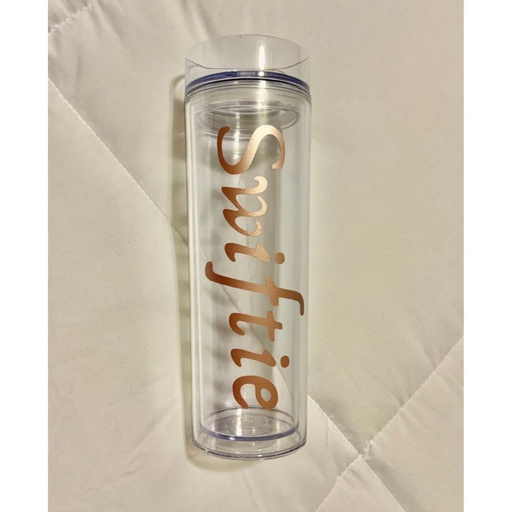 Swiftie Taylor Swift  Skinny Acrylic 16 oz Reusable Tumbler